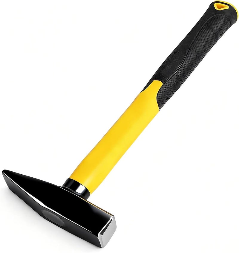 BJDSI 7 oz Blacksmith Hammer,Anti-Shaking,Anti-Rust,Shock-Proof Plastic Handle. - Image 1